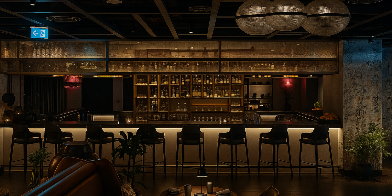 Smoki moto lighting at Palm Jumeirah, Dubai, UAE