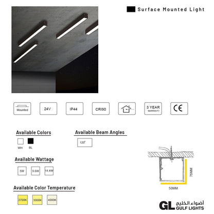 B-Liner - Mounted Linear Light