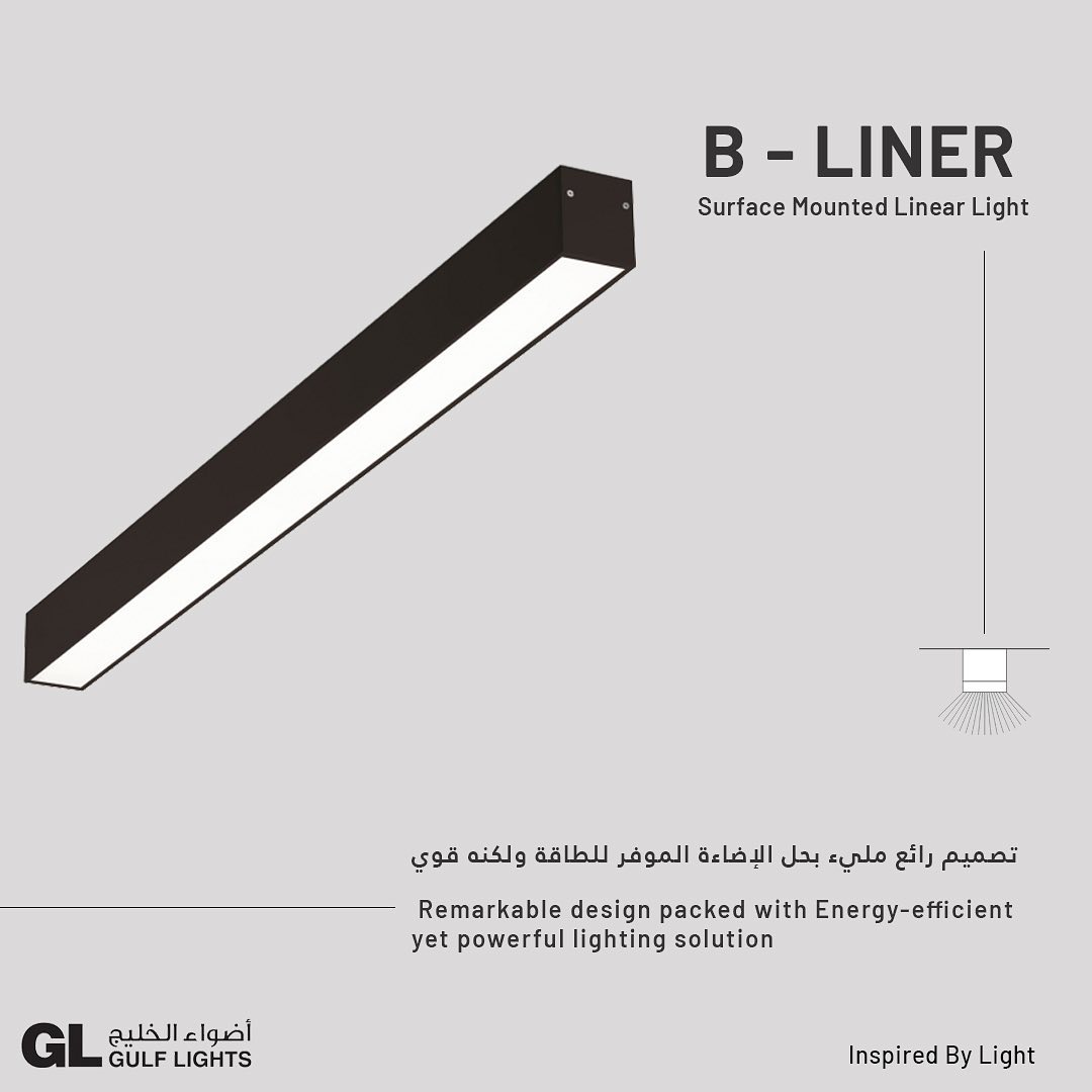 B-Liner - Mounted Linear Light