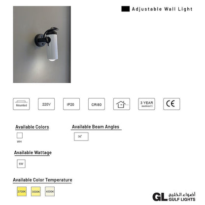 Otis - Adjustable Wall Light