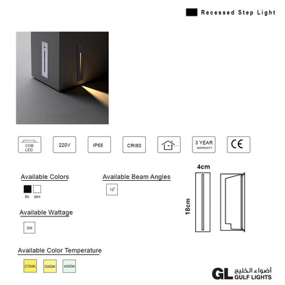 Step - Recessed Steplight