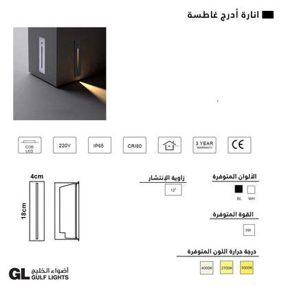 Step - Recessed Steplight