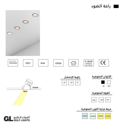 Move In - Adjustable Spotlight