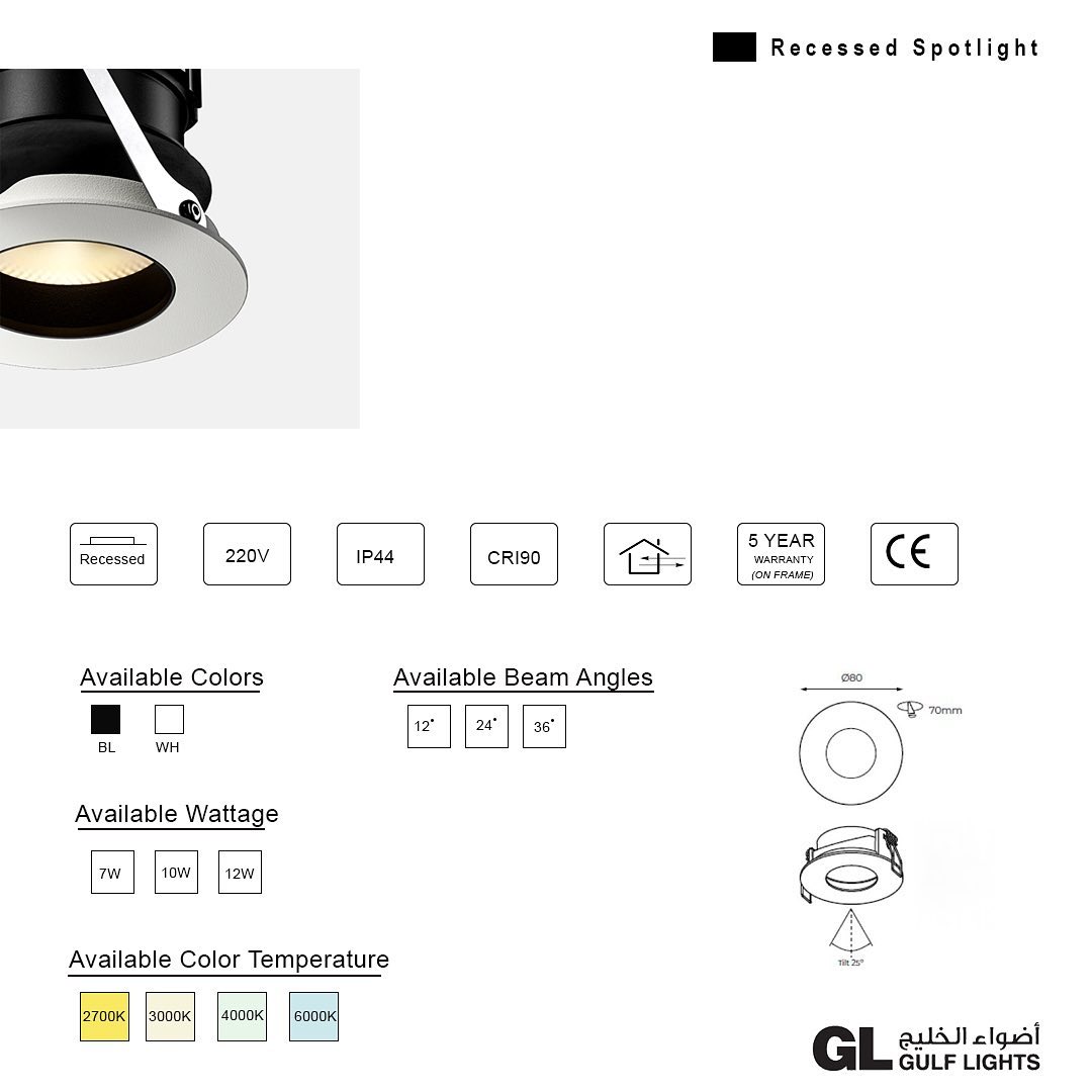 Laser - Anti Glare Spot Light