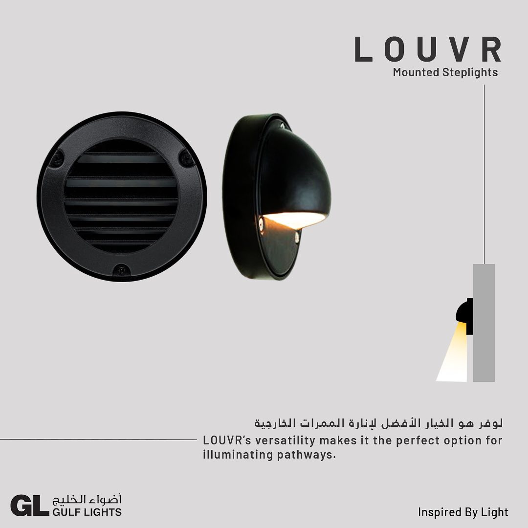 Louvr - Mounted Steplights