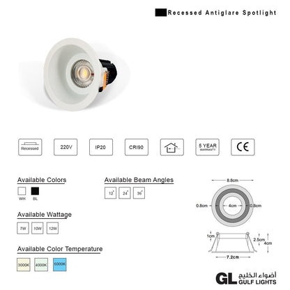 Alto - Antiglare Spotlight