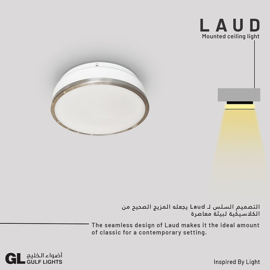 Laud - Mounted Ceiling Light