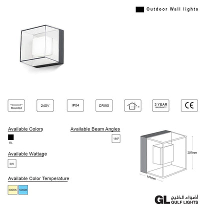 Luxora - Outdoor Wall Lights