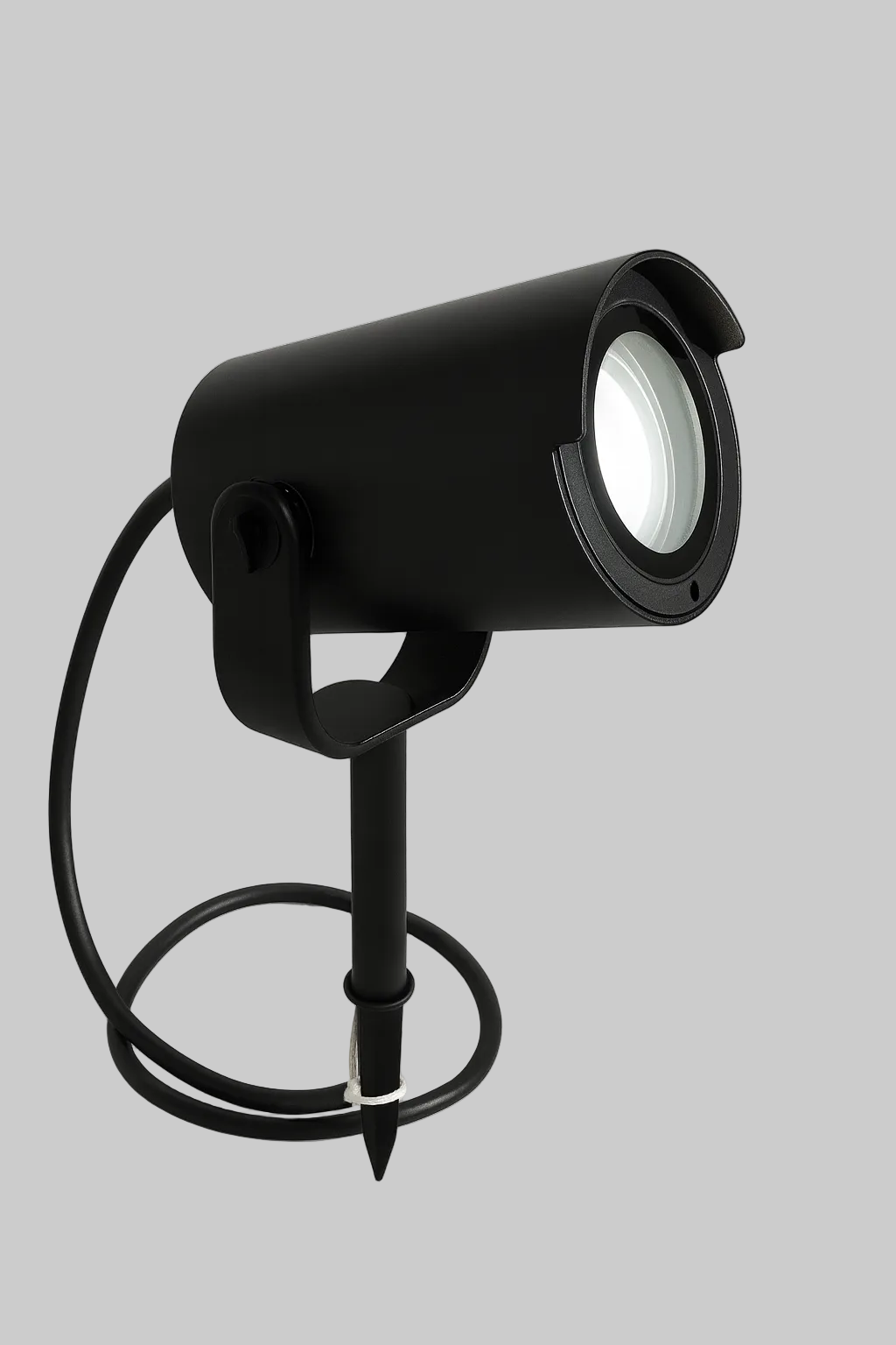 Black outdoor spike light 
