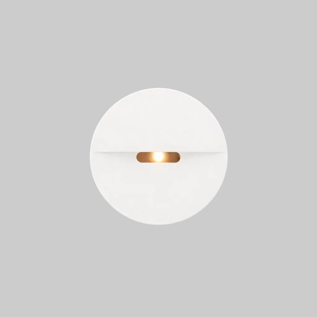 LED recessed step light 