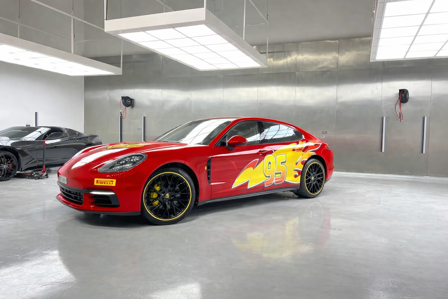 The_Vault_Auto_Detailing Lighting at Dubai, UAE