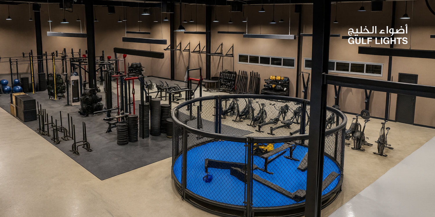 The Gym Lighting at Ajman, UAE