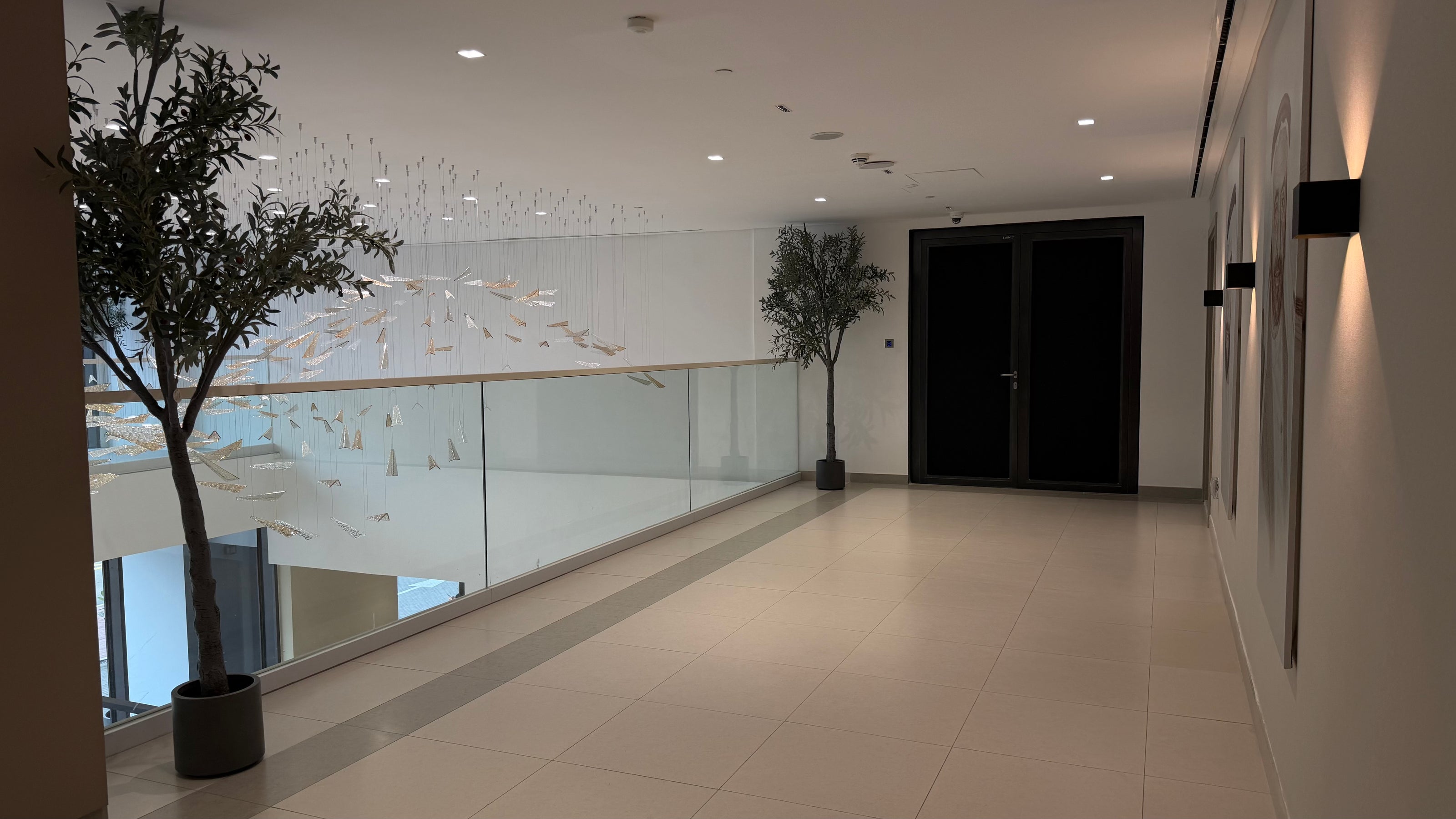 The pearl lighting at Dubai, UAE