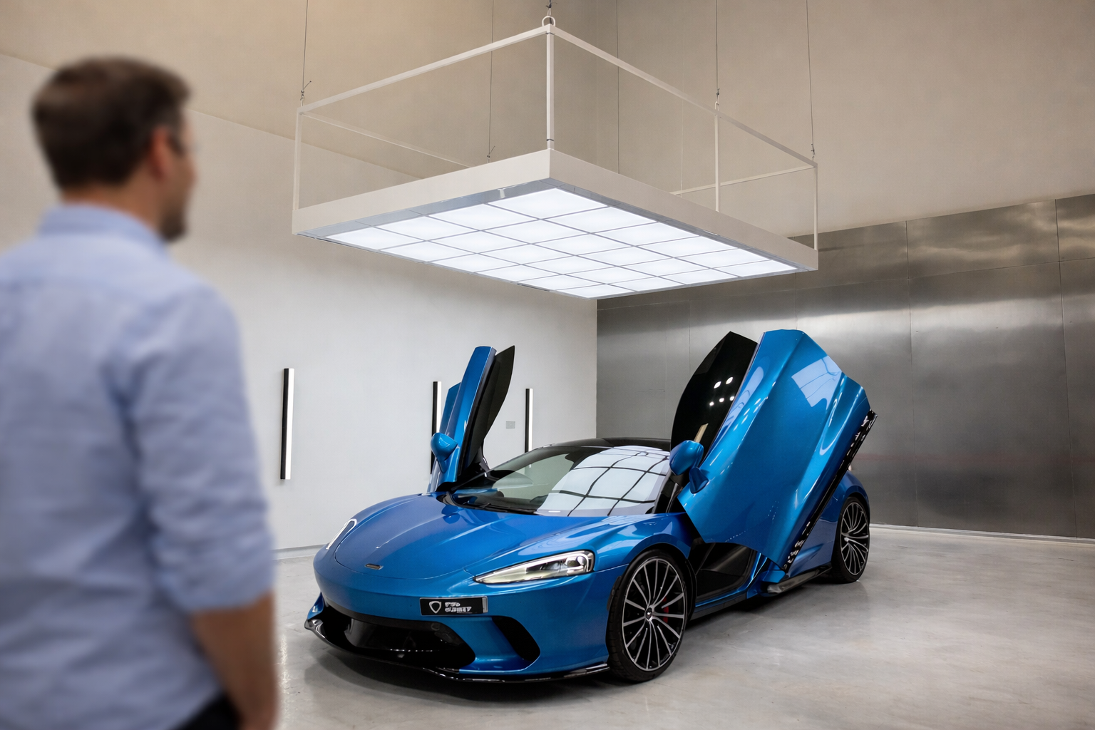 The_Vault_Auto_Detailing Lighting at Dubai, UAE