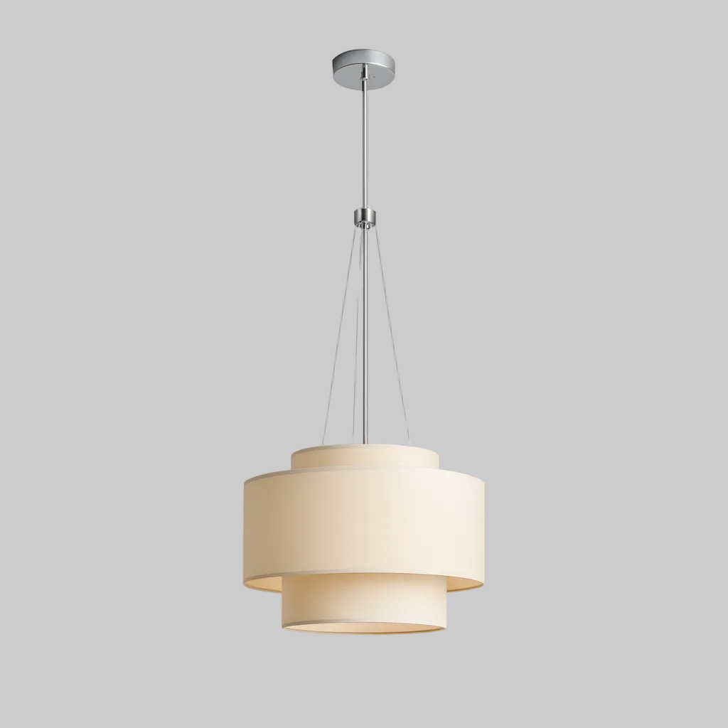 Suspended light fixture with E27 Base lamp