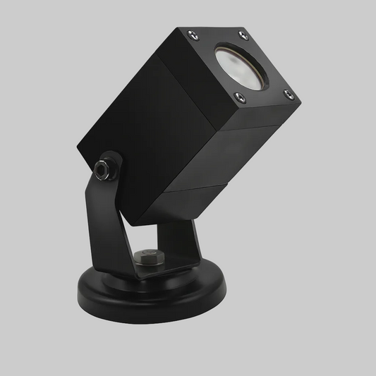 Outdoor floor mounted spotlight 