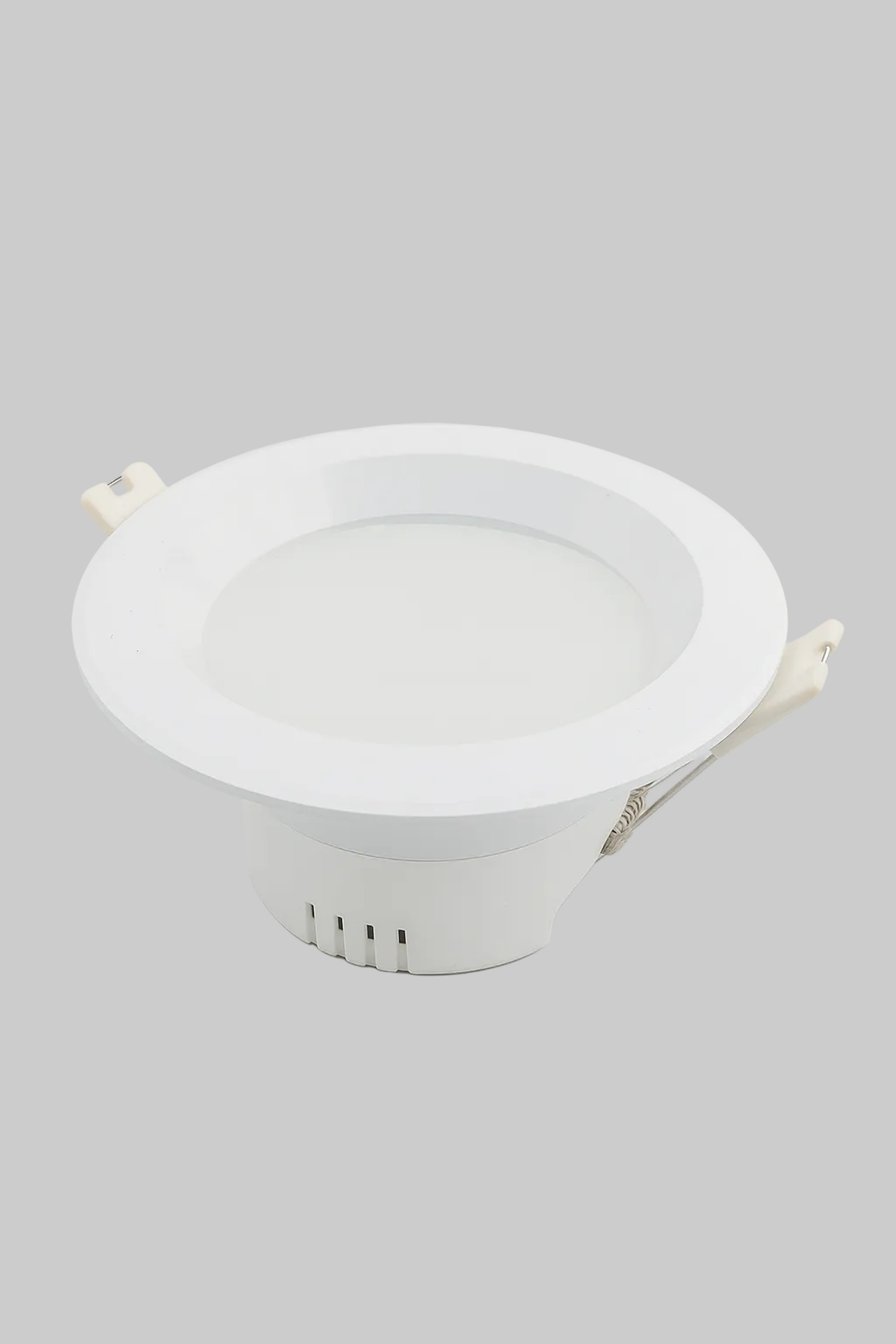 White recessed ceiling light 
