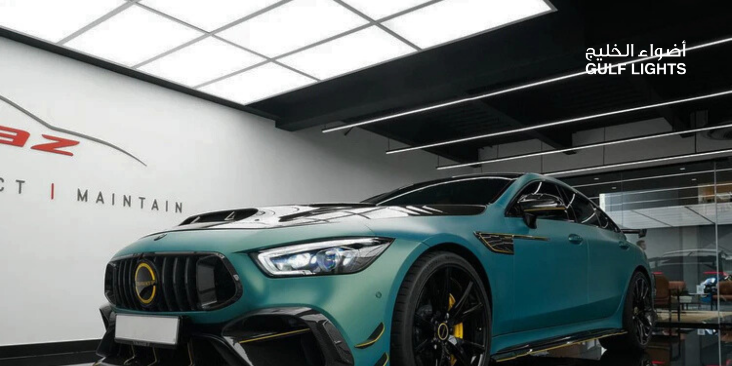 Topaz detailing Lighting at Dubai, UAE