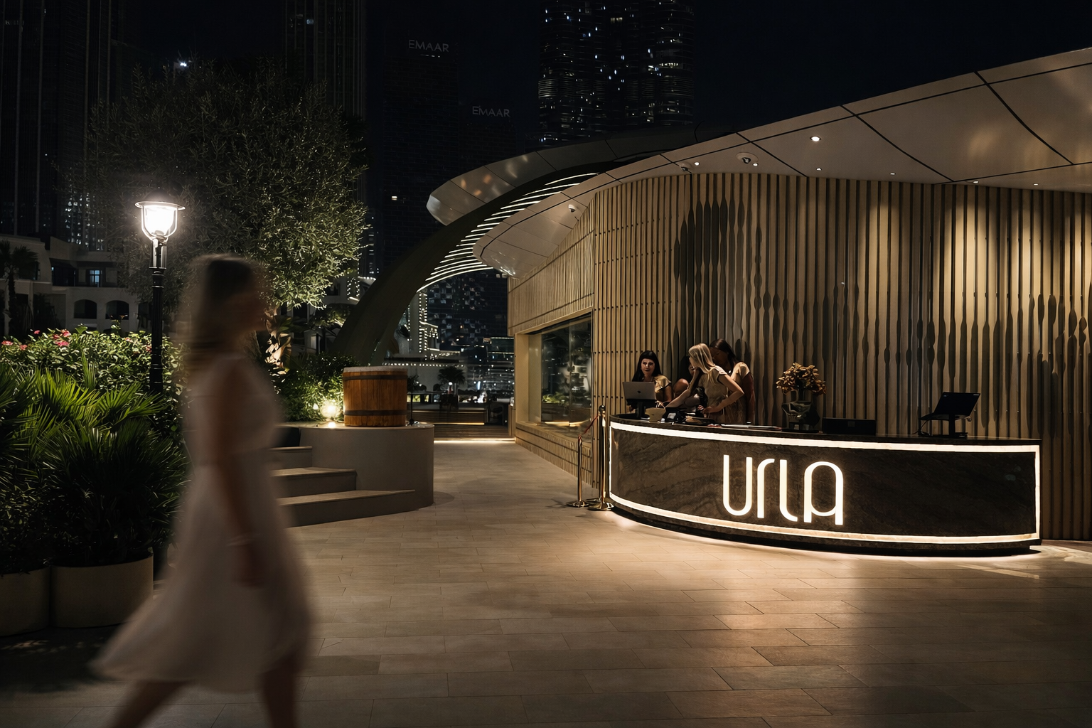 Urla Restaurant & Lounge Lighting Dubai, UAE