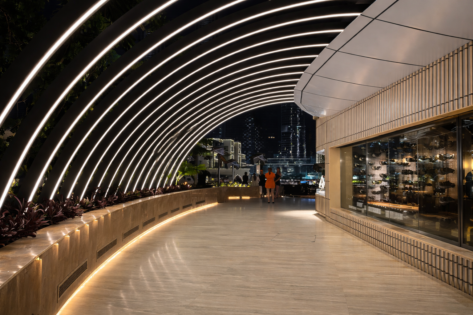 Urla Restaurant & Lounge Lighting Dubai, UAE
