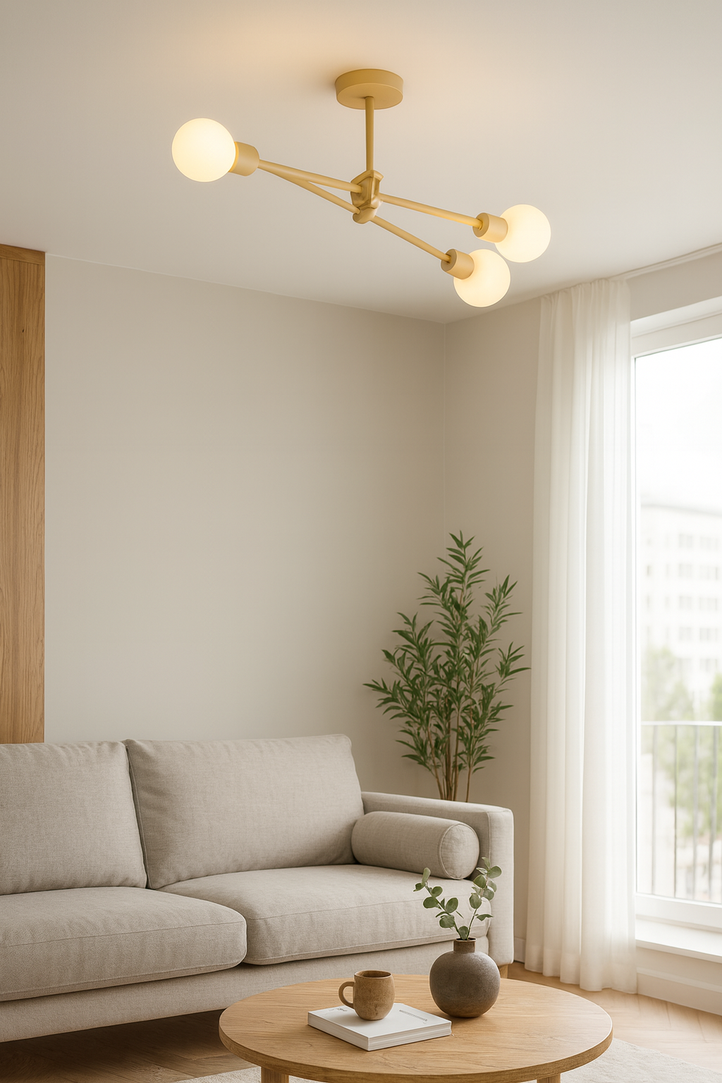 Application image for decorative ceiling light 