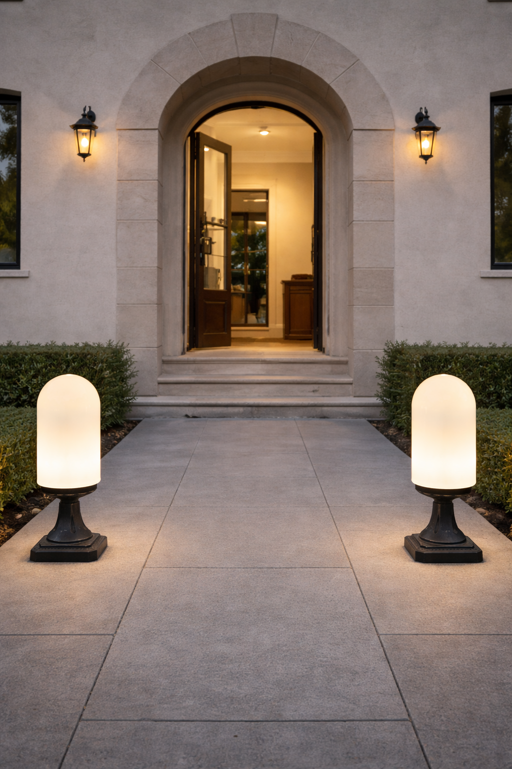 Application image for the top wall fixture