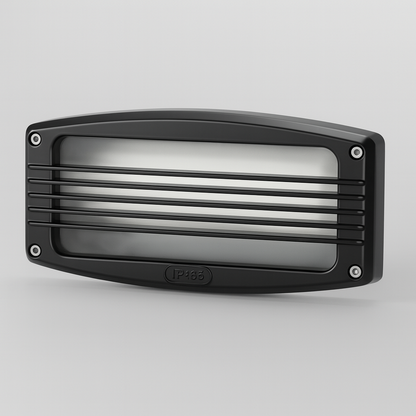 recessed steplight with E27 base lamp