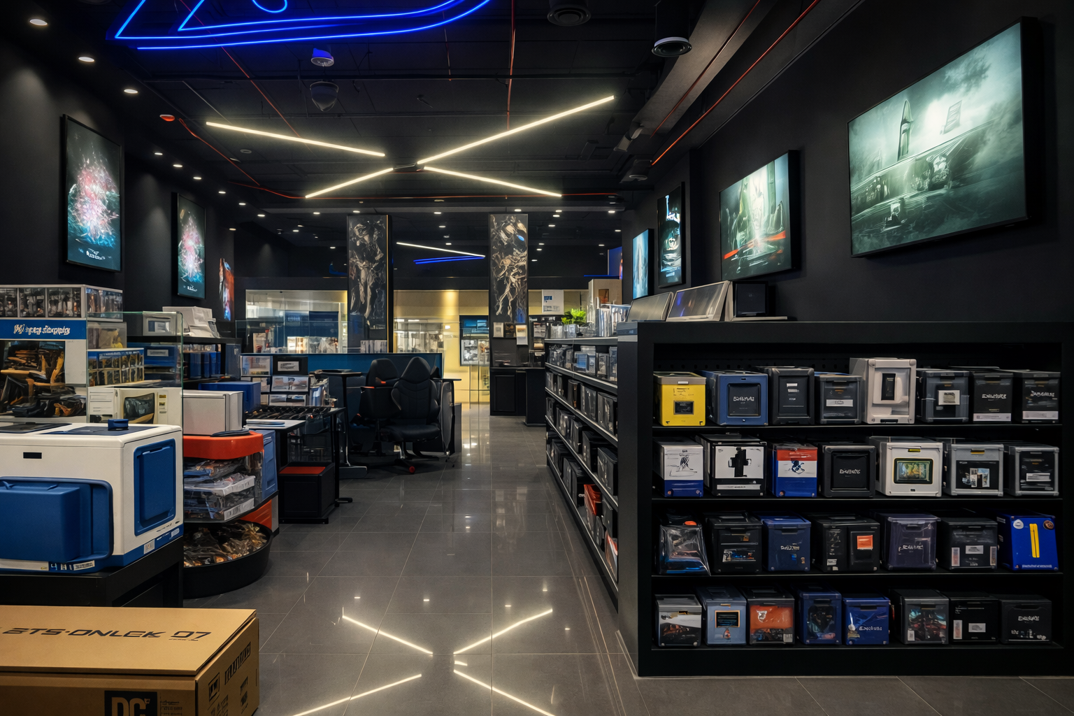 Z Games Lighting at Dubai, UAE