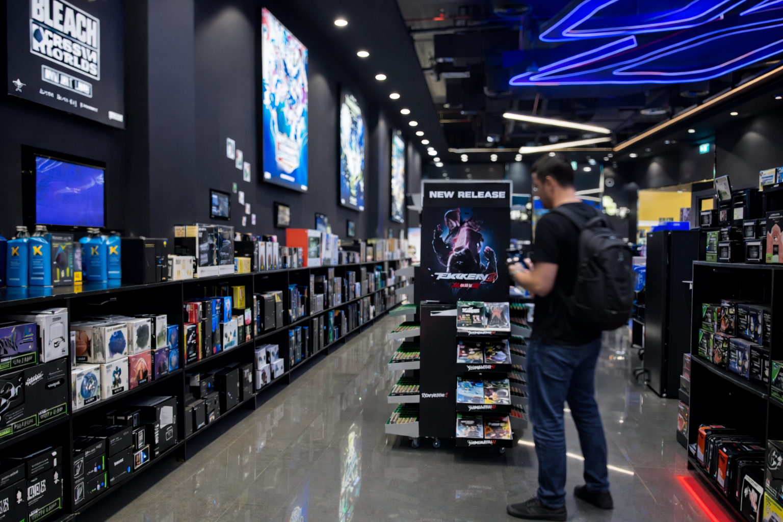 Z Games Lighting at Dubai, UAE