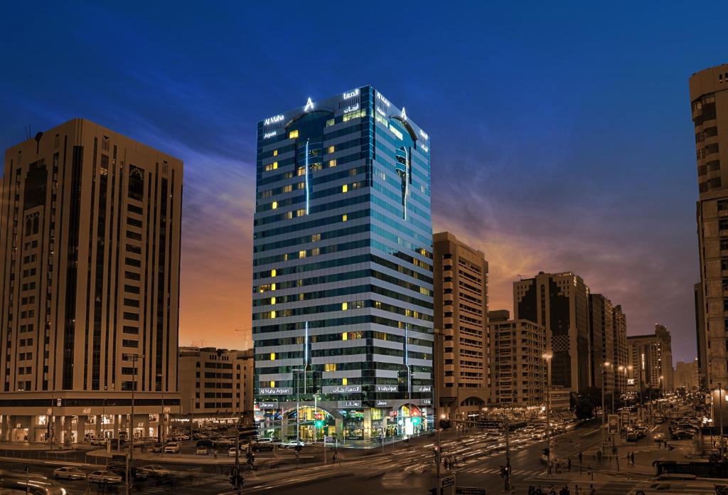 Al Maha Arjaan by Rotana, Abu Dhabi architectural lighting design by Gulf Lights