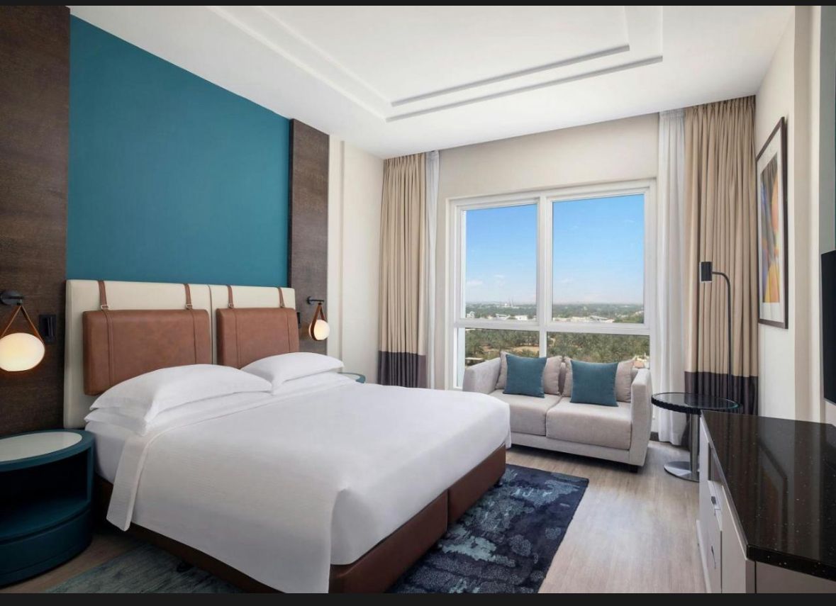 Interior lighting design at Four Points by Sheraton, Al Ain