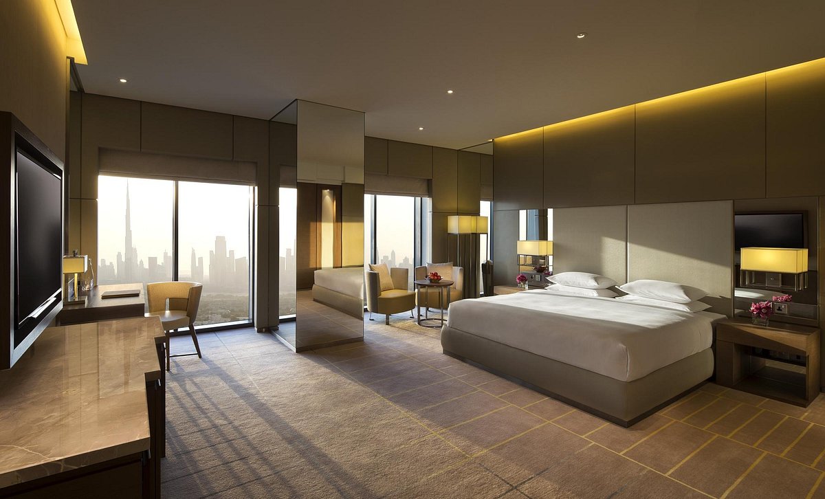 Interior lighting design at Hyatt Regency, Bur Dubai